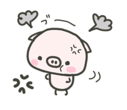 Cute pigTONTON sticker #4912195