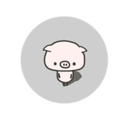 Cute pigTONTON sticker #4912196