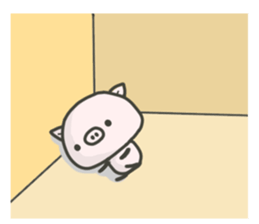 Cute pigTONTON sticker #4912204
