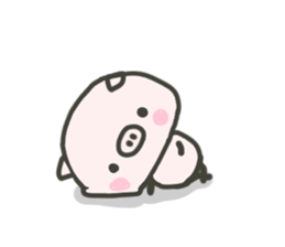 Cute pigTONTON sticker #4912205