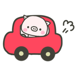 Cute pigTONTON sticker #4912215