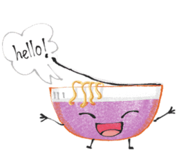 Nudoru the Instant Noodle sticker #4912267