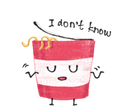 Nudoru the Instant Noodle sticker #4912278