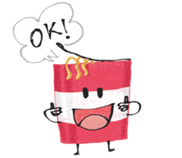 Nudoru the Instant Noodle sticker #4912302
