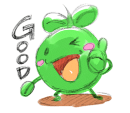 mamekororin sticker #4912501