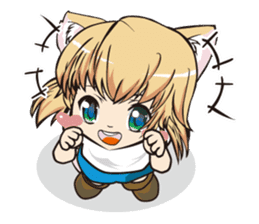 a fox "Konchan" Ver.3 No Word Version sticker #4912682