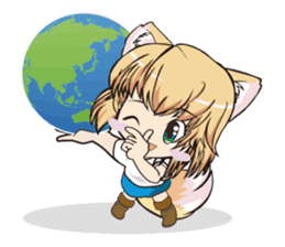 a fox "Konchan" Ver.3 No Word Version sticker #4912684