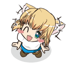 a fox "Konchan" Ver.3 No Word Version sticker #4912696