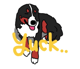 Life of a dog. (English ver.) sticker #4912873