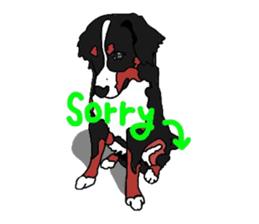 Life of a dog. (English ver.) sticker #4912874