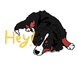 Life of a dog. (English ver.) sticker #4912875