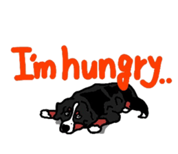 Life of a dog. (English ver.) sticker #4912878