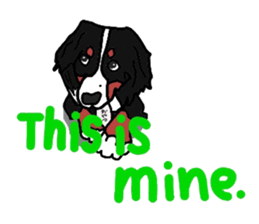 Life of a dog. (English ver.) sticker #4912880