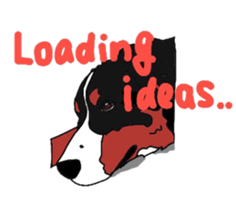 Life of a dog. (English ver.) sticker #4912881