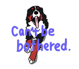 Life of a dog. (English ver.) sticker #4912882