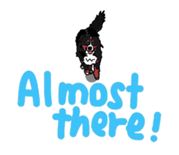 Life of a dog. (English ver.) sticker #4912887