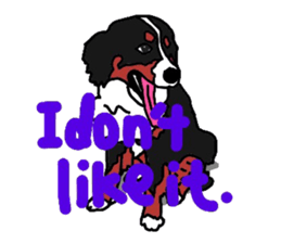 Life of a dog. (English ver.) sticker #4912888