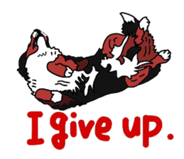Life of a dog. (English ver.) sticker #4912891