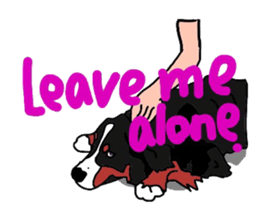 Life of a dog. (English ver.) sticker #4912896