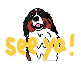 Life of a dog. (English ver.) sticker #4912902