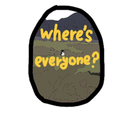 Life of a dog. (English ver.) sticker #4912903