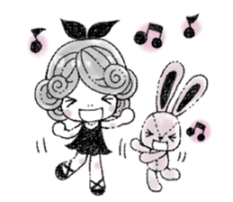 Classic Girly Friends sticker #4912985