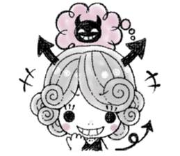 Classic Girly Friends sticker #4913003