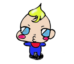 The cure and loose baby sticker #4913174