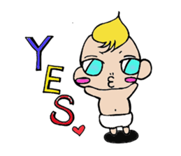 The cure and loose baby sticker #4913176