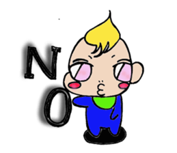 The cure and loose baby sticker #4913177