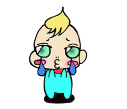 The cure and loose baby sticker #4913181