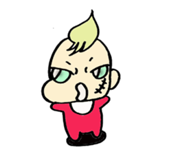 The cure and loose baby sticker #4913188