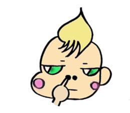 The cure and loose baby sticker #4913191