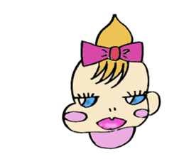 The cure and loose baby sticker #4913192