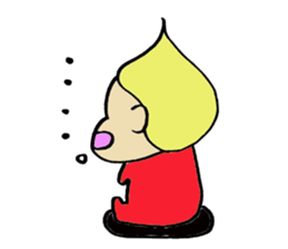 The cure and loose baby sticker #4913202