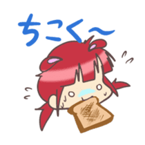 Kawaii Rabiko the school ver.1 sticker #4913613