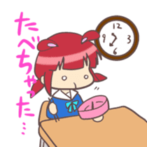 Kawaii Rabiko the school ver.1 sticker #4913618