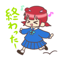 Kawaii Rabiko the school ver.1 sticker #4913624