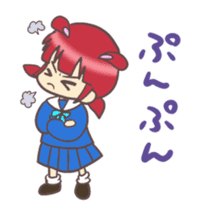 Kawaii Rabiko the school ver.1 sticker #4913629