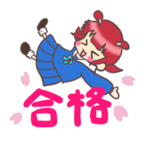 Kawaii Rabiko the school ver.1 sticker #4913640