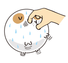 ROUND1's BOWLING BALL CAT sticker #4914629