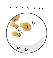 ROUND1's BOWLING BALL CAT sticker #4914652