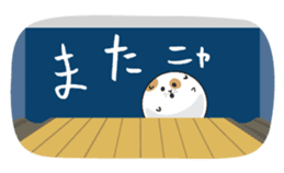 ROUND1's BOWLING BALL CAT sticker #4914661