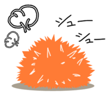 Hedgehog Akadama sticker #4914790