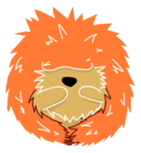 Hedgehog Akadama sticker #4914797