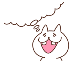 Foolish cat sticker #4915228