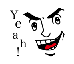 wall face sticker 2.0 sticker #4915345