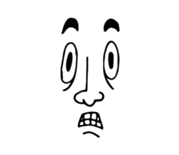 wall face sticker 2.0 sticker #4915351