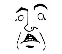 wall face sticker 2.0 sticker #4915352