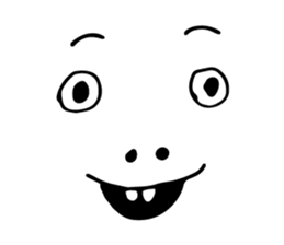 wall face sticker 2.0 sticker #4915354